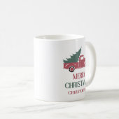 Fröhliche Weihnachten Kaffeetasse (VorderseiteRechts)