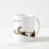 Fröhliche Weihnachten Kaffeetasse (VorderseiteRechts)