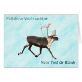 Fröhliche Weihnachten - Karibik (Reindeer) auf Sch (Vorderseite (Horizontal))
