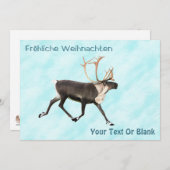 Fröhliche Weihnachten - Karibik (Reindeer) auf Sno (Vorne/Hinten)