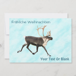 Fröhliche Weihnachten - Karibik (Reindeer) auf Sno