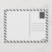 fröhliche Weihnachten (karierter Rahmen) (Rückseite)