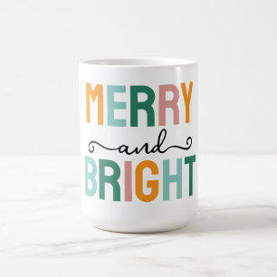 Fröhliche Weihnachten Klassisch Einzigartig Minima Kaffeetasse