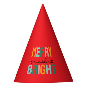 Fröhliche Weihnachten Klassisch Einzigartig Minima Partyhütchen