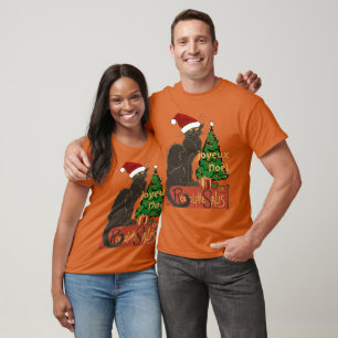 Fröhliche Weihnachten Le Chat Noir Parodie mit Yul T-Shirt