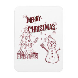 Fröhliche Weihnachten Magnet