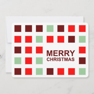 fröhliche Weihnachten (Mod-Plätze) Einladung
