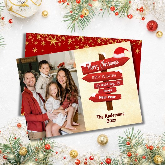 Fröhliche Weihnachten Moderne 1 Foto niedlich