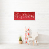 Fröhliche Weihnachten Moderne, elegante Skripte Ur Banner (Insitu)