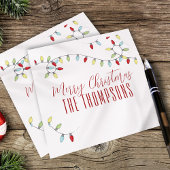 Fröhliche Weihnachten Niedliche Streichlichter Serviette