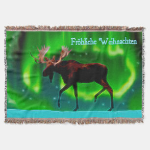 Frohliche Weihnachten - Nordlichtmoose Decke