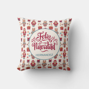 Fröhliche Weihnachten Personalisiert Kissen