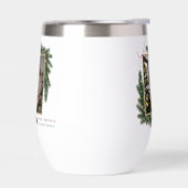 Fröhliche Weihnachten Personalisierter Foto-Famili (Links)