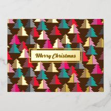 Fröhliche Weihnachten Pine Brown. Personalisiert.