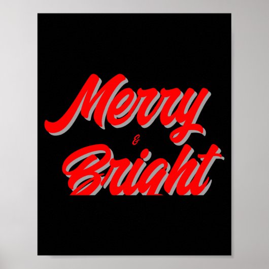 Fröhliche Weihnachten Poster (Vorne)