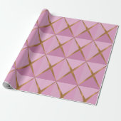 Fröhliche Weihnachten Rosa Geschenkpapier (Ungerollt)