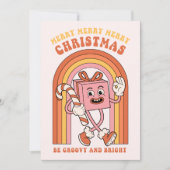 Fröhliche Weihnachten - Sei Groovy und hell (Vorderseite)