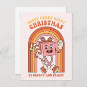 Fröhliche Weihnachten - Sei Groovy und hell (Vorne/Hinten)