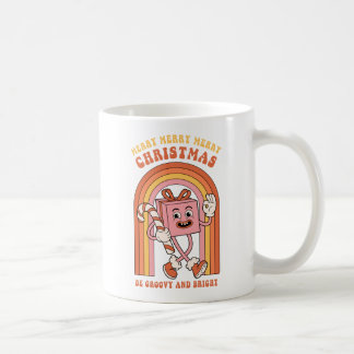 Fröhliche Weihnachten - Sei Groovy und hell Kaffeetasse