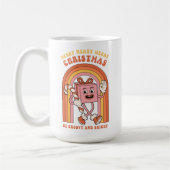 Fröhliche Weihnachten - Sei Groovy und hell Kaffeetasse (Links)