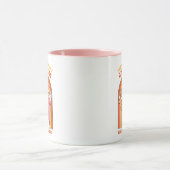 Fröhliche Weihnachten - Sei Groovy und hell Tasse (Zentrum)