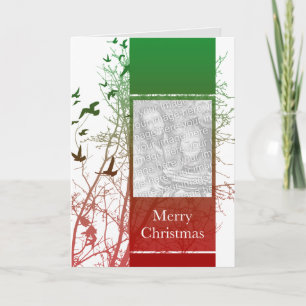 fröhliche Weihnachten (silbrig)