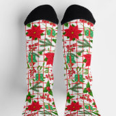 Fröhliche Weihnachten Socken (Oben)