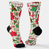 Fröhliche Weihnachten Socken (Gewinkelt)