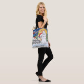Fröhliche Weihnachten Tasche (Am Model)