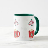 Fröhliche Weihnachten Tasse (VorderseiteRechts)