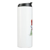 Fröhliche Weihnachten! Thermosbecher (Nach links gedreht)