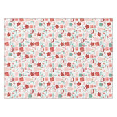 Fröhliche Weihnachten Tischdecke (Vorderseite (Horizontal))