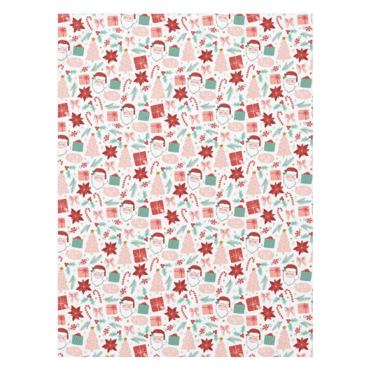 Fröhliche Weihnachten Tischdecke (Vorderseite)