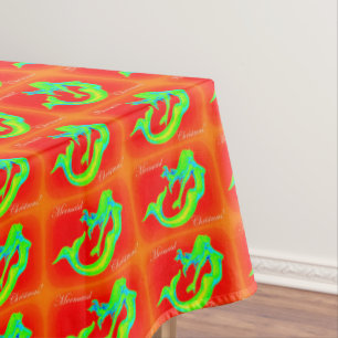 fröhliche Weihnachten Tischdecke