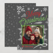 fröhliche Weihnachten Tradition (Vorne/Hinten)