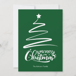 Fröhliche Weihnachten und Baum Grünen Weihnachtska