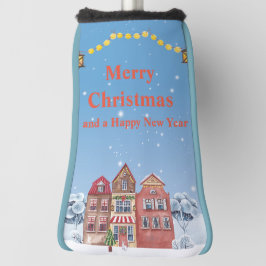 Fröhliche Weihnachten und glückliches neues Jahr B Golf Headcover