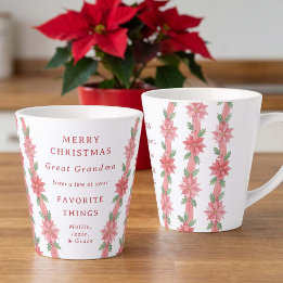 Fröhliche Weihnachten Urgroßmutter Lieblingsdinge Milchtasse