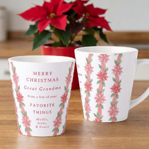 Fröhliche Weihnachten Urgroßmutter Lieblingsdinge Milchtasse