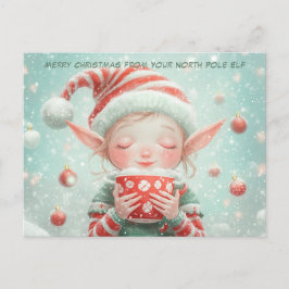 Fröhliche Weihnachten von Ihrem Nordpol-Elf | Cute