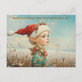 Fröhliche Weihnachten von Ihrem Nordpol-Elf | Cute