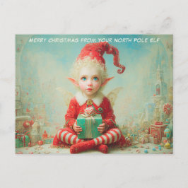 Fröhliche Weihnachten von Ihrem Nordpol-Elf | Cute