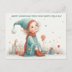 Fröhliche Weihnachten von Ihrem Nordpol-Elfen Cu