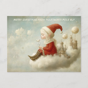 Fröhliche Weihnachten von Ihrem Nordpol-Elfen Cu