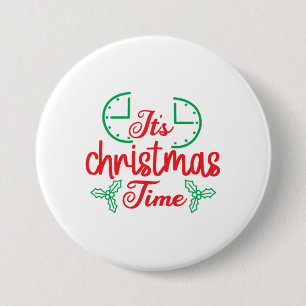 Fröhliche Weihnachten Weihnachten ist Weihnachten Button