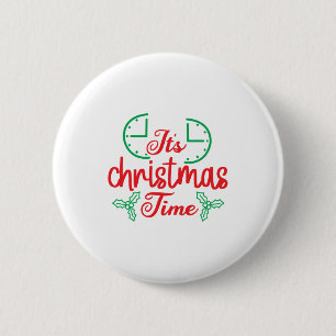 Fröhliche Weihnachten Weihnachten ist Weihnachten Button