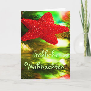 Fröhliche Weihnachten - Weihnachten - Red Star I