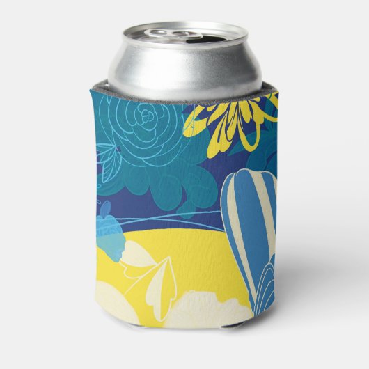 fröhliche Weihnachten, Weihnachten, Vögel, Blume,  Dosenkühler (Kanne Rückseite)