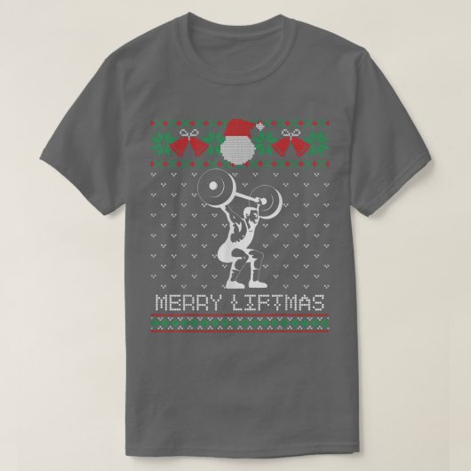 Fröhliche Weihnachten Weihnachten Weihnachten Weih T-Shirt (Design vorne)