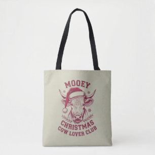 Fröhliche Weihnachten Western Cow Lover Club Xmas  Tasche